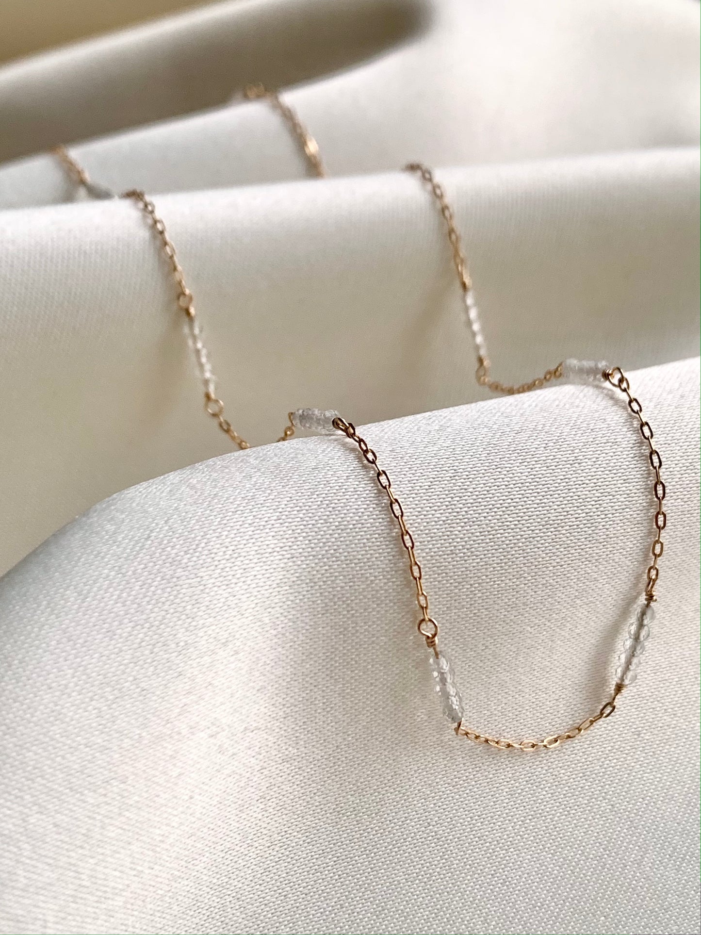 Sky Blue Topaz Choker