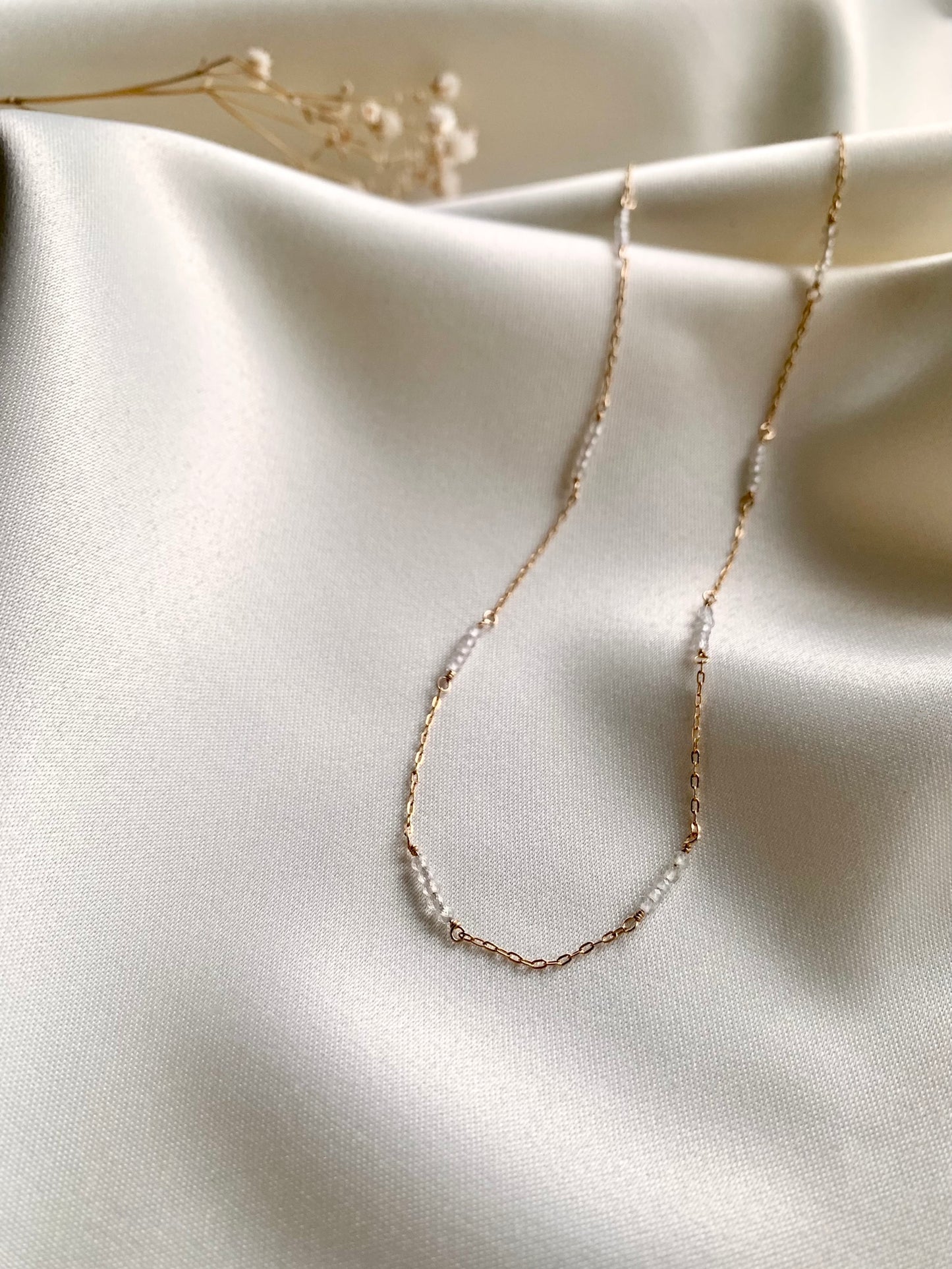 Sky Blue Topaz Choker