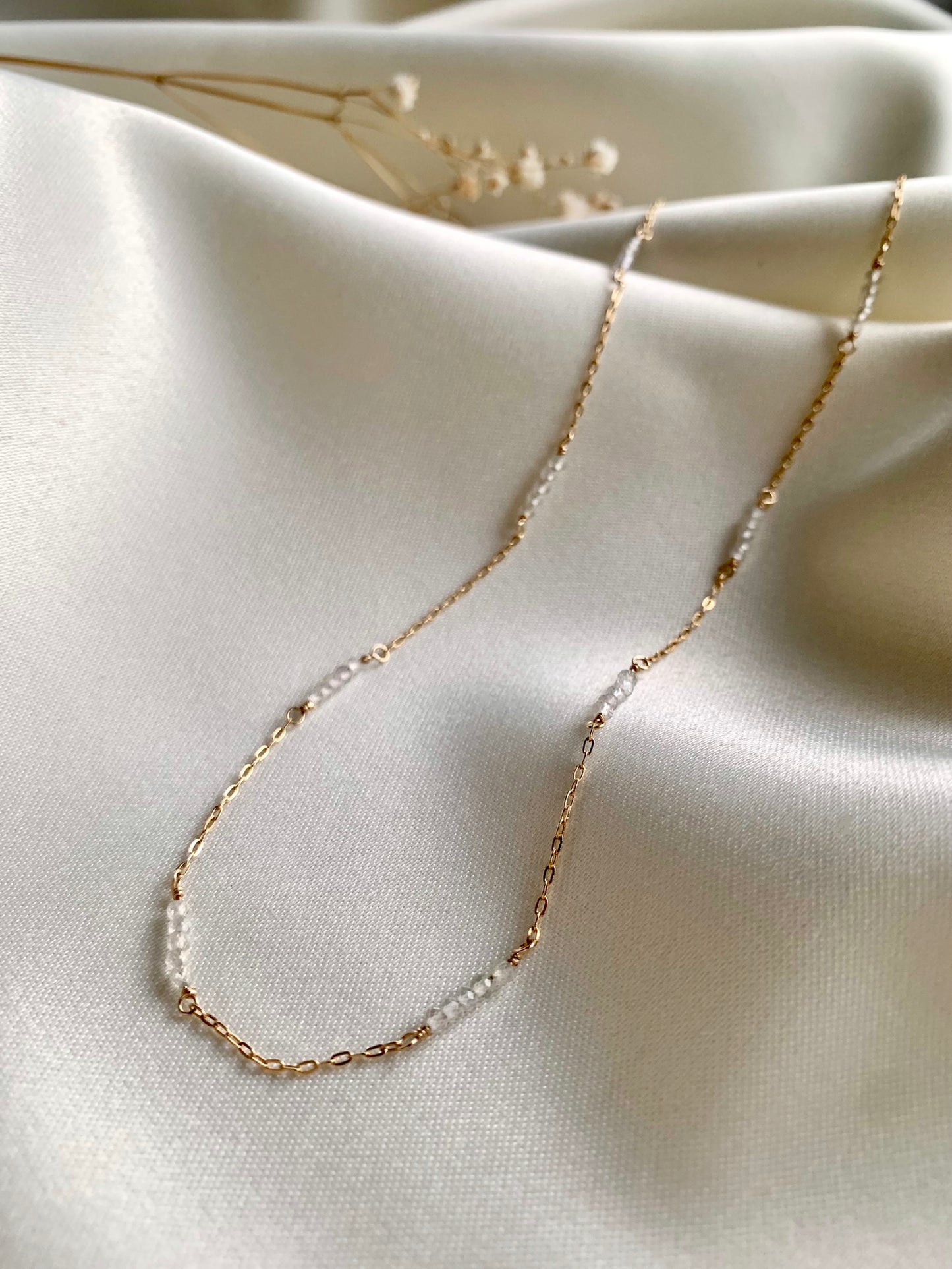 Sky Blue Topaz Choker