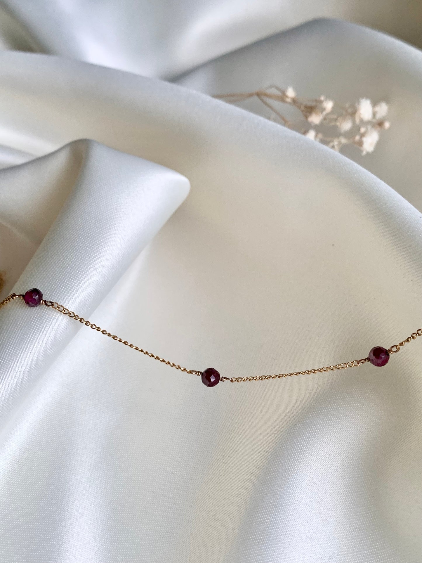Ruby Gem Necklace