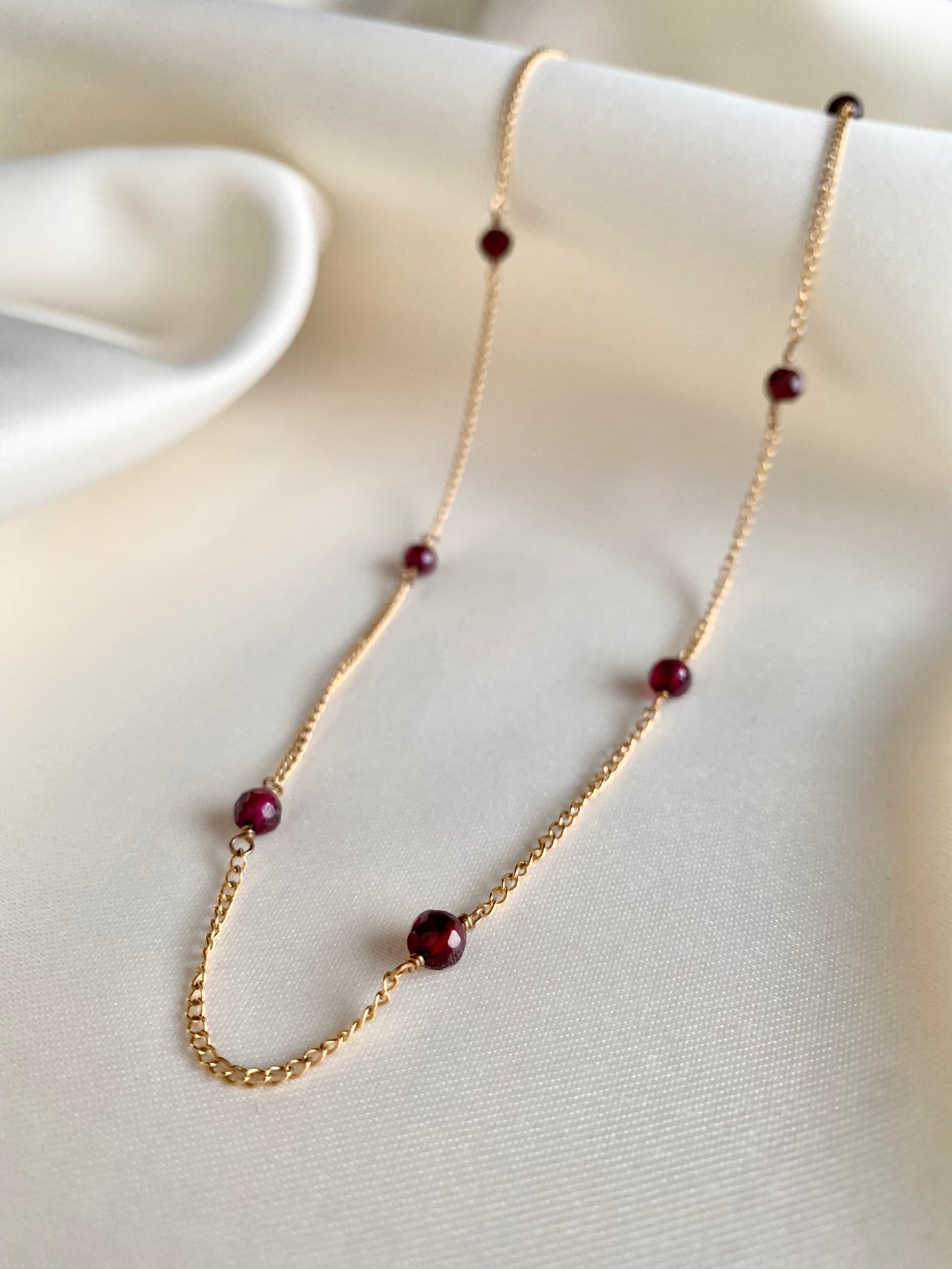 Ruby Gem Necklace