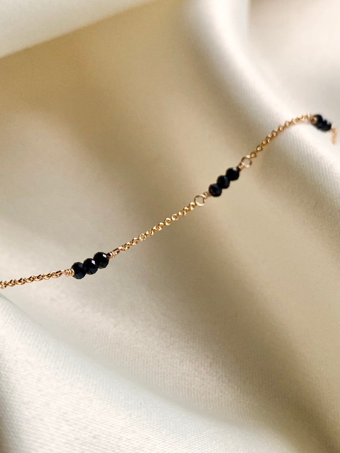 Black Spinel Bracelet