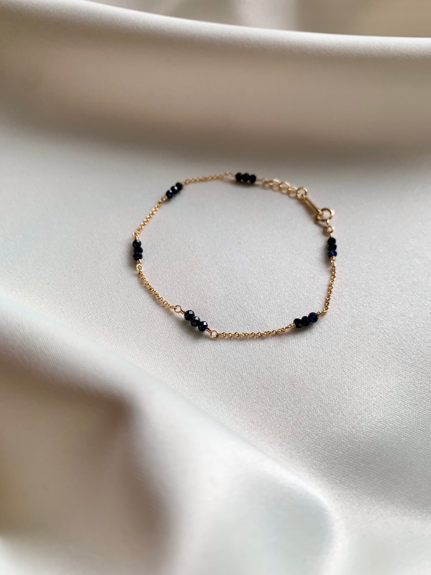Black Spinel Bracelet