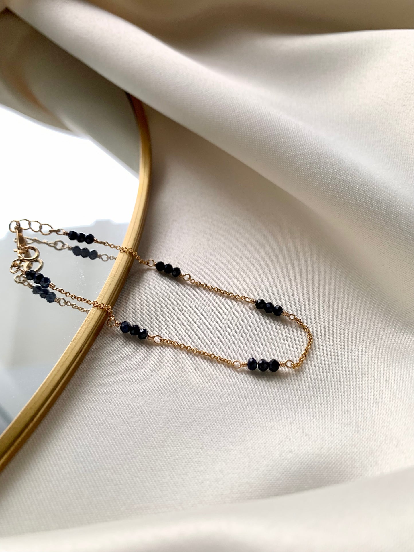 Black Spinel Bracelet