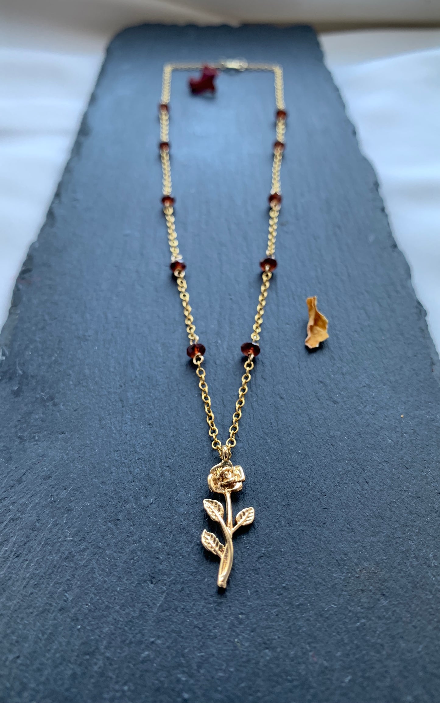 Flower Charm Necklace