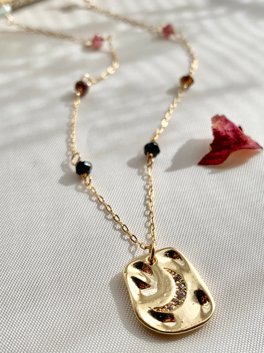 Moon Charm Necklace