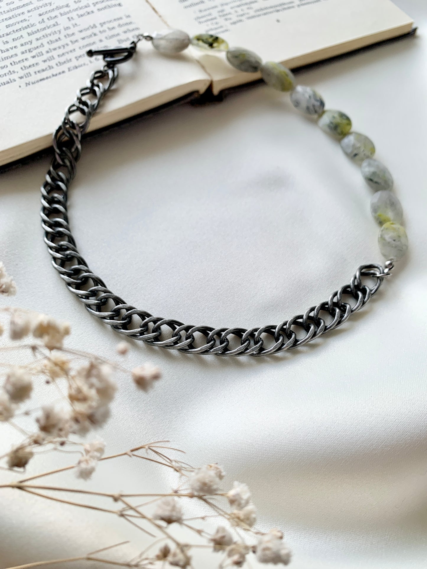 Agate Asymmetric Necklace